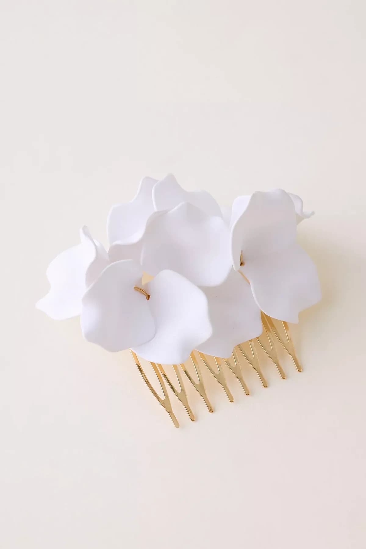 Anthropologie 3D Blüten Haarkamm